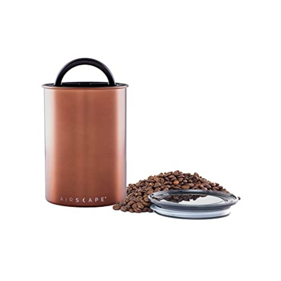 Food Storage Stainless Steel - Airscape Stainless Steel Coffee Canister Food