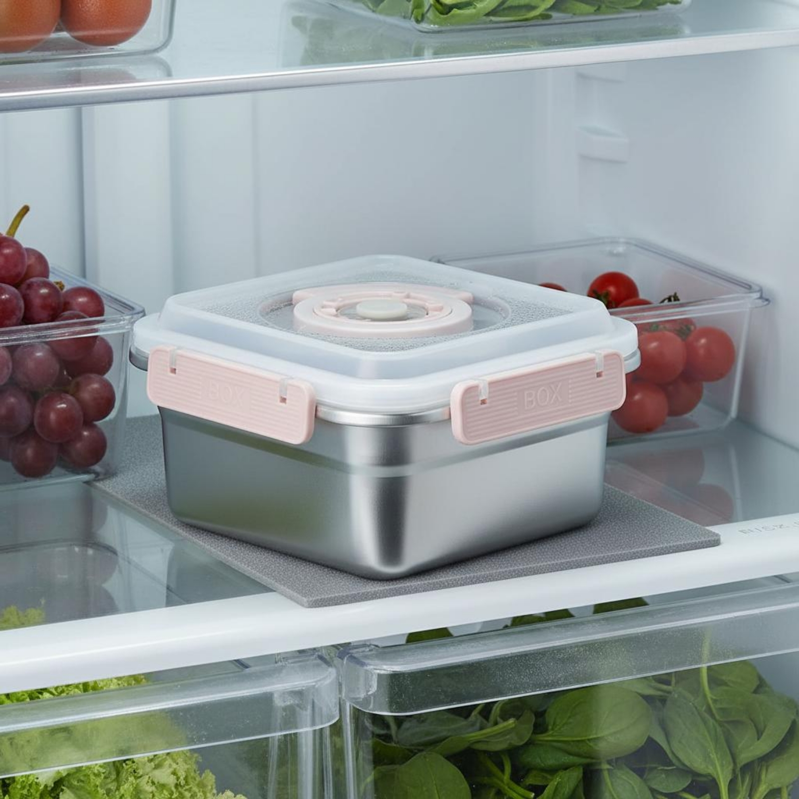 Stainless Lunch Box - 3 Pieces Stainless Steel Food Container