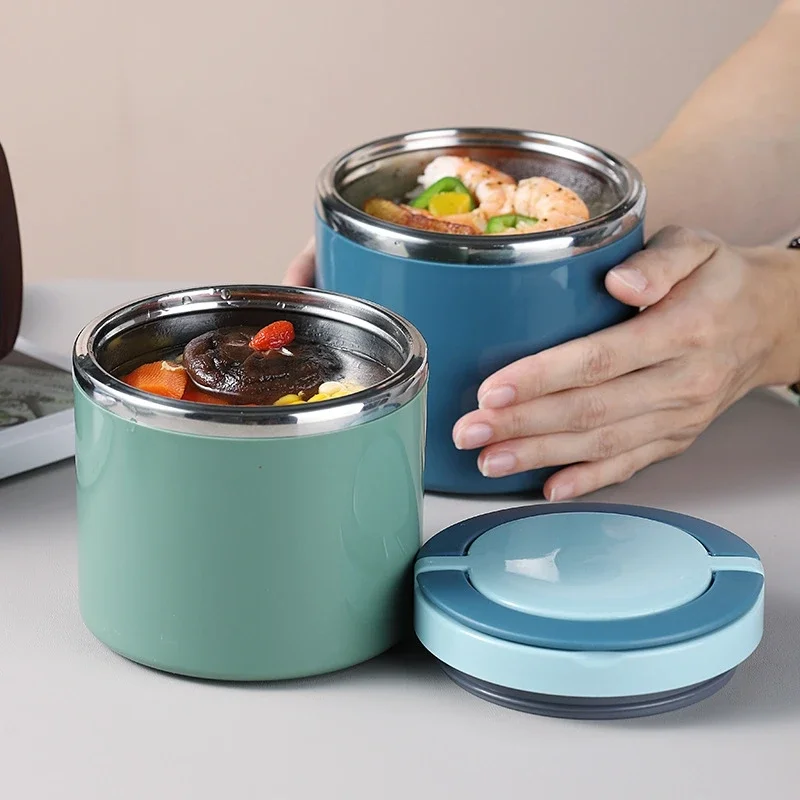 Food Storage Stainless Steel - 630/1000ml Insulated Food Jar, Stainless Steel