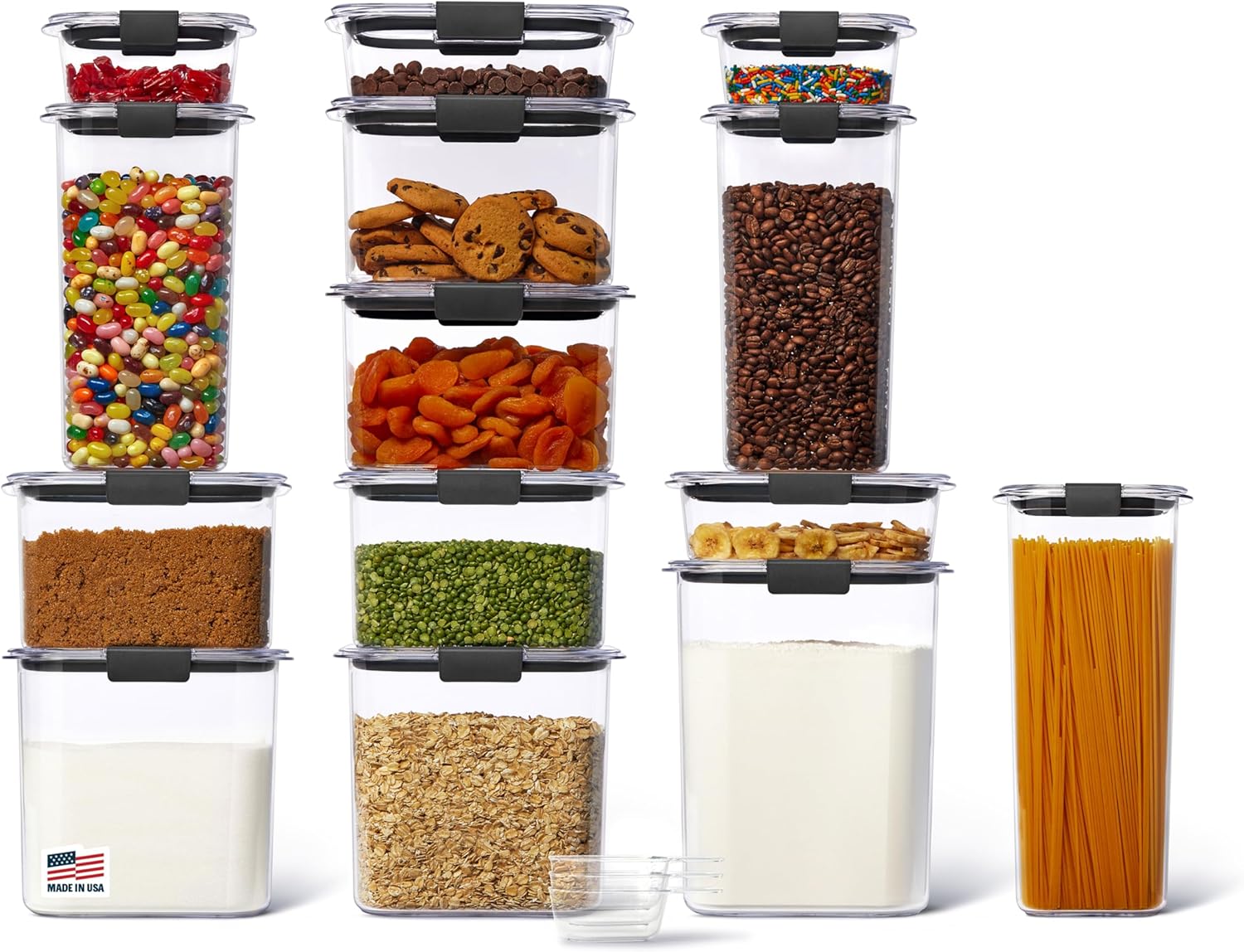 Food Storage Organization - Brilliance 14-Piece Food Storage Container Set