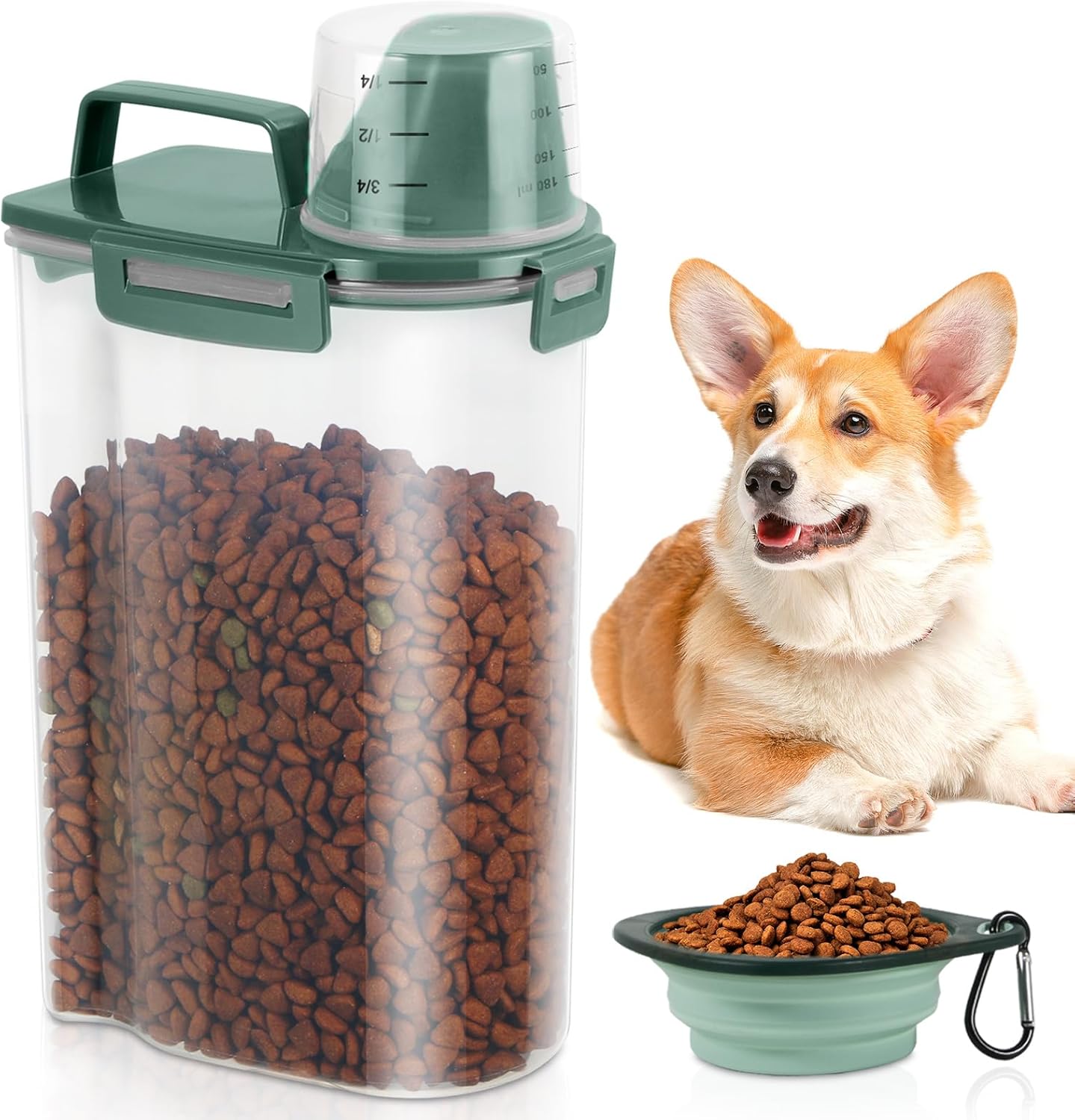 Food Storage Pet - 3Lbs Pet Food Storage Container with