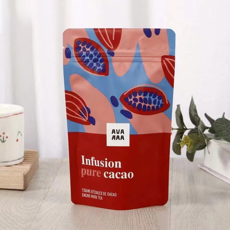 Zebra Food Storage - Mylar White Kraft Paper Stand Up