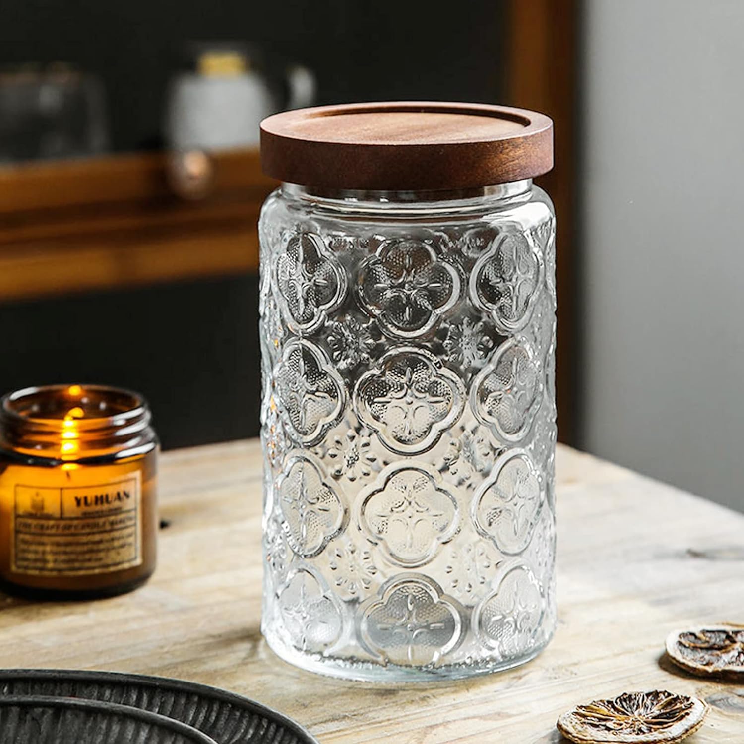 35oz/1000ml Glass Storage Jars - đánh giá và giá Food Storage Organization