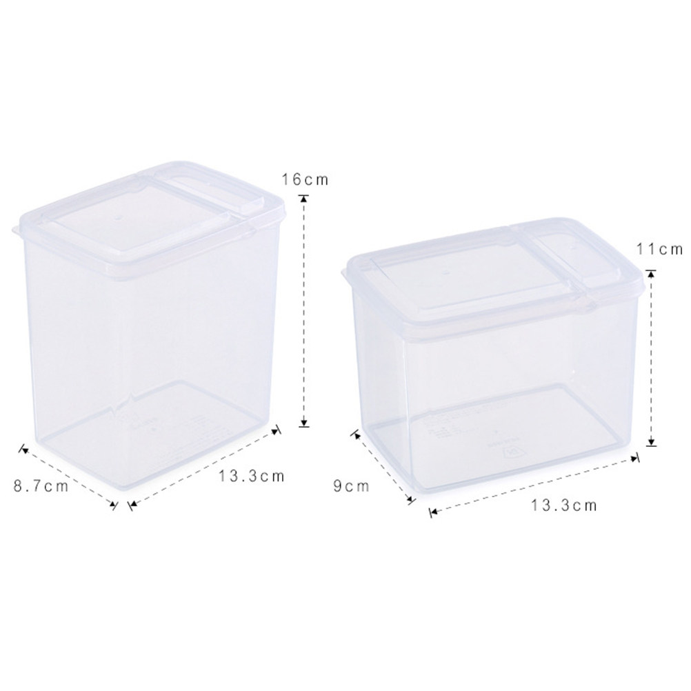 2Pcs Food Storage Containers T - đánh giá và giá Food Storage Box Plastic