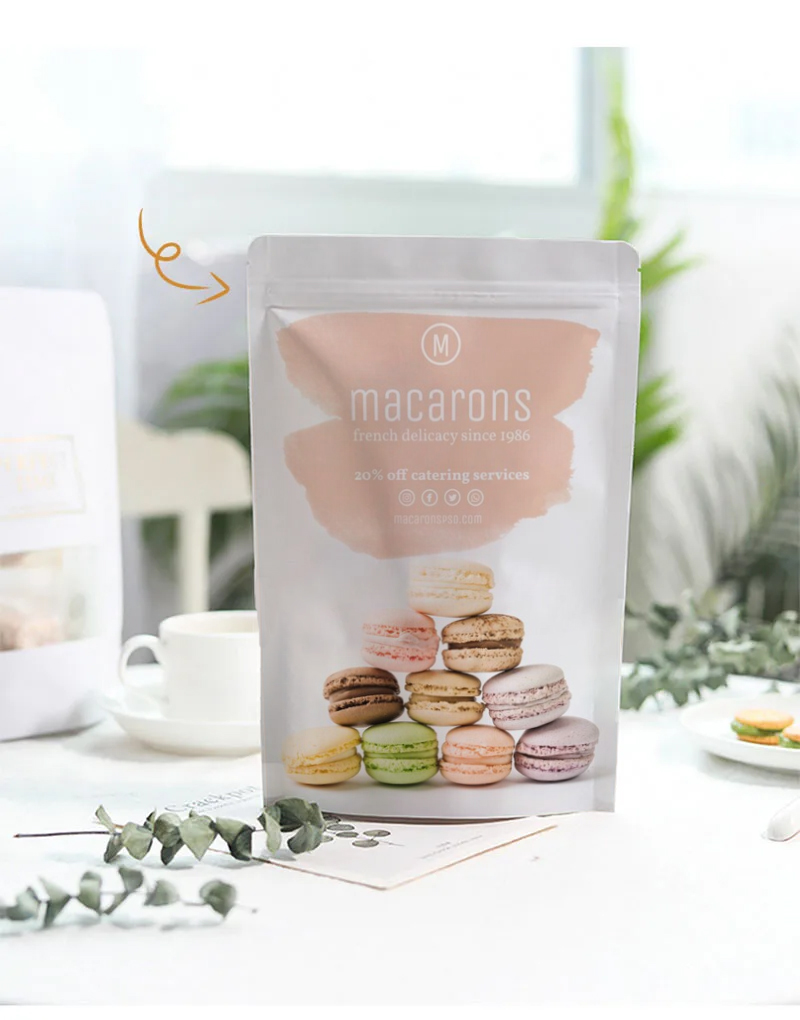 Kraft Paper Zipper Bags Standi - đánh giá và giá Zebra Food Storage