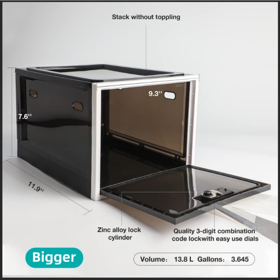 2 Pack Medicine Box with Combi - đánh giá và giá Food Storage Locker