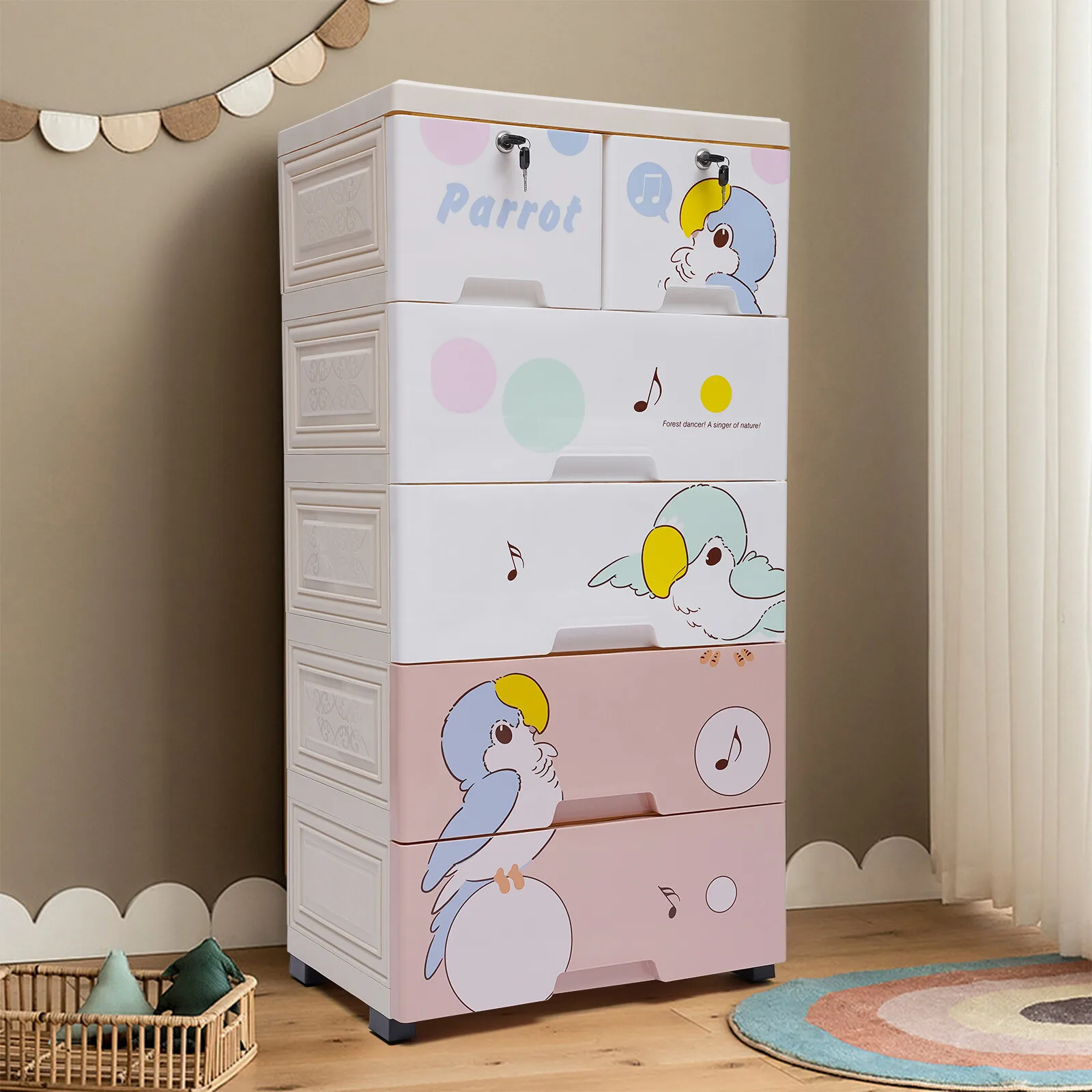 5-Layer Dresser Collection Loc - đánh giá và giá Food Storage Locker