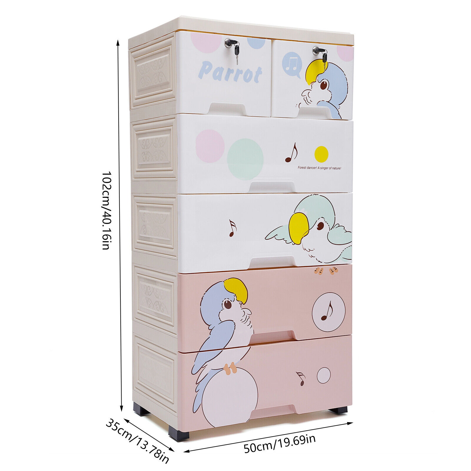 5-Layer Dresser Collection Loc - đánh giá và giá Food Storage Locker