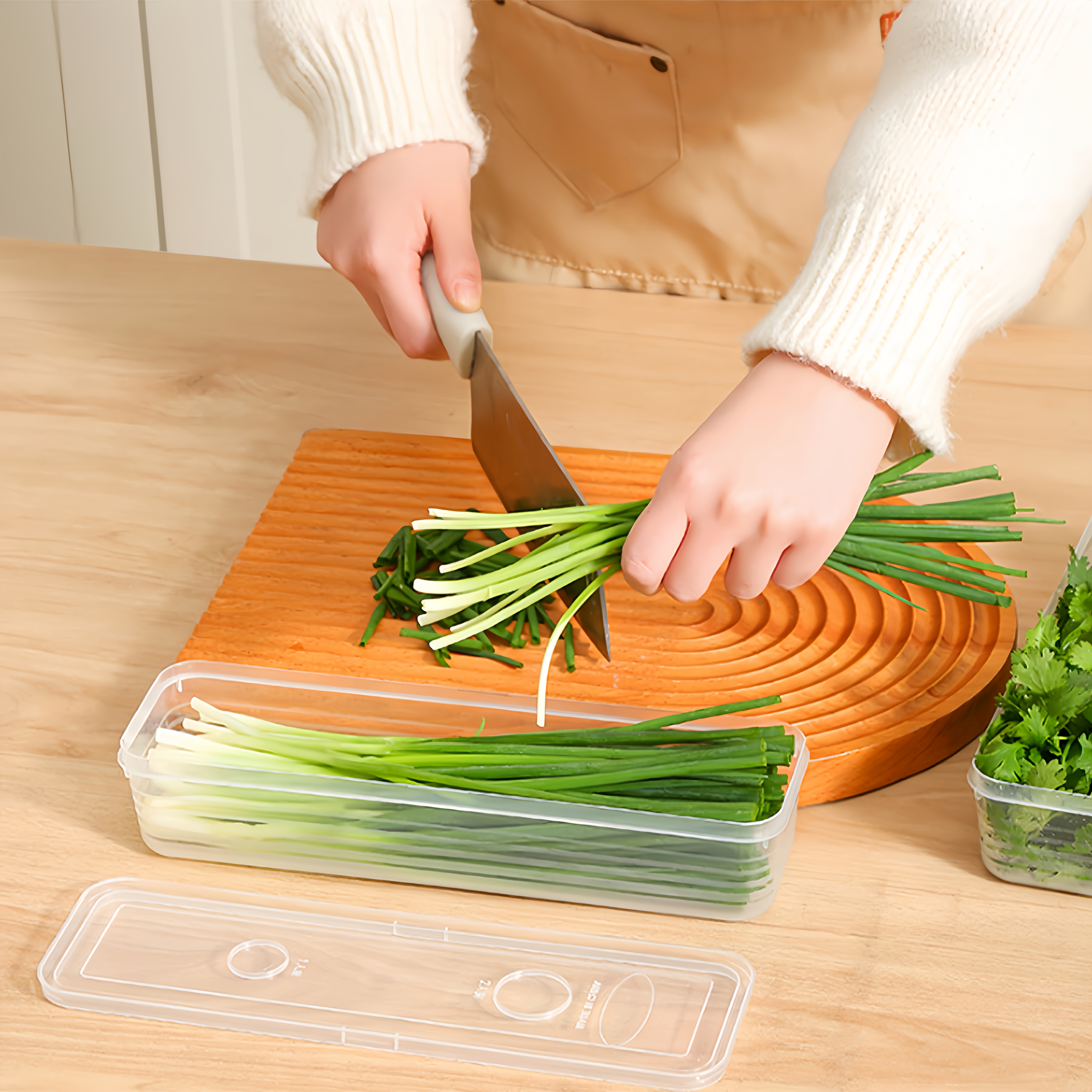 2/4/6pcs Food Vegetable Storag - đánh giá và giá Food Storage Organization