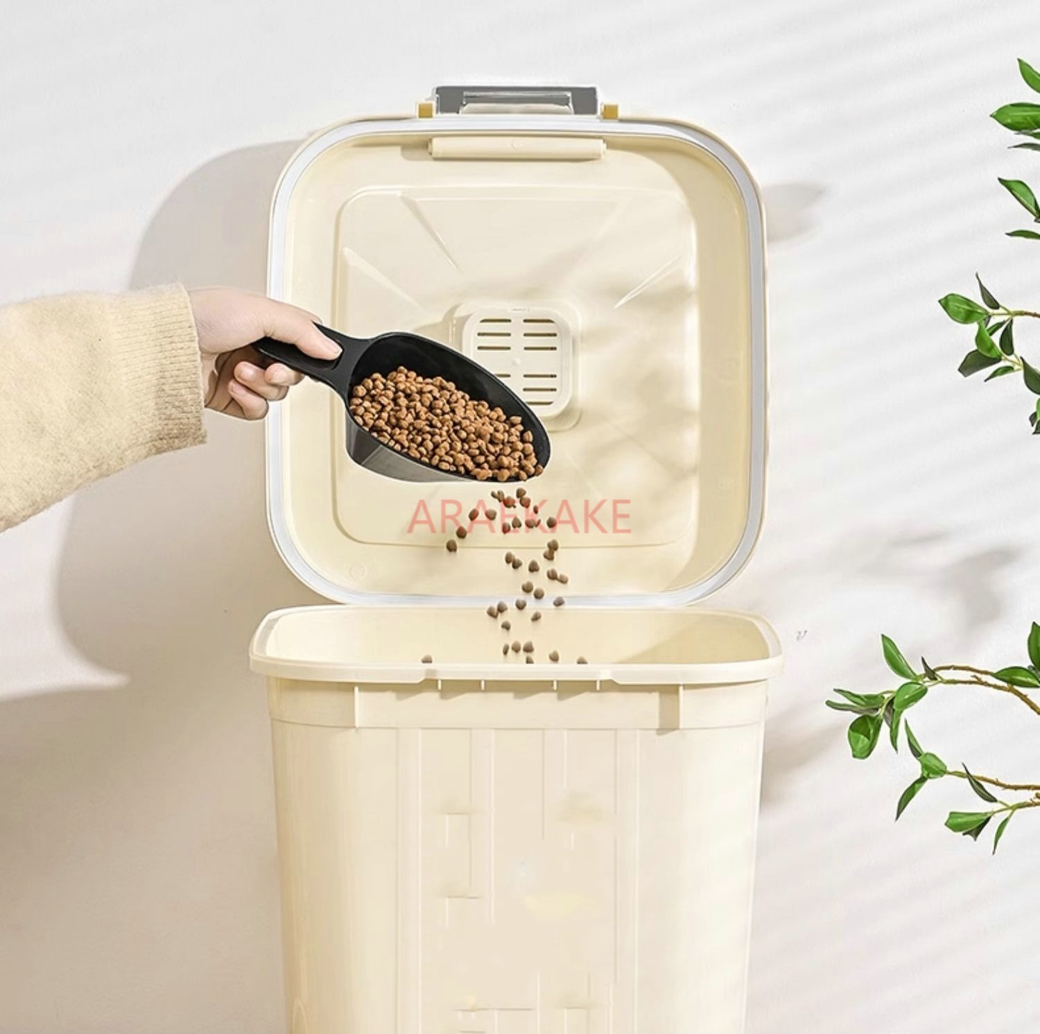 Cat food storage bucket, dog f - đánh giá và giá Food Storage Pet