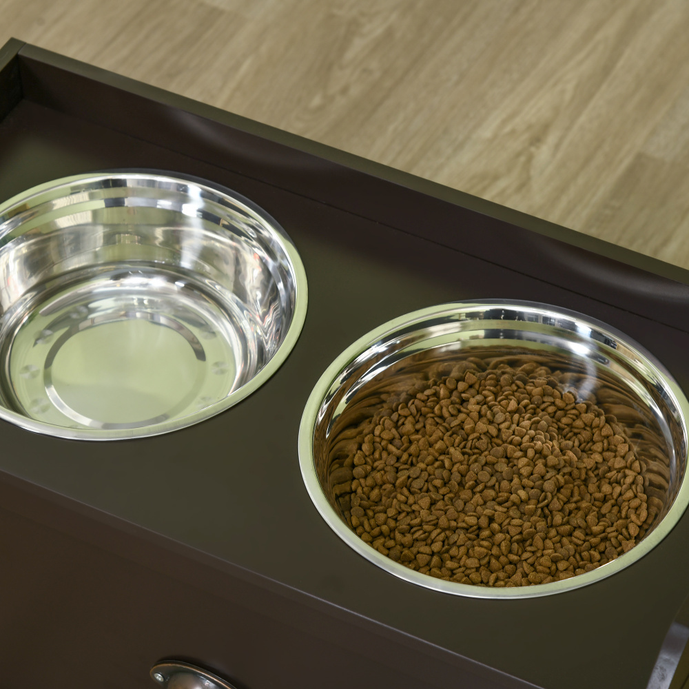 Dog food station with storage  - đánh giá và giá Food Storage Locker