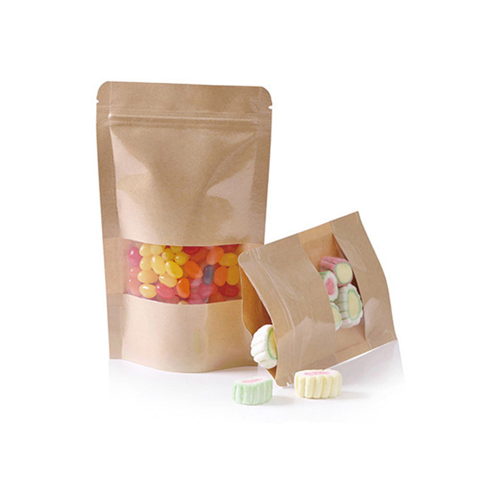 10pcs Zip Lock Kraft Paper Bag - đánh giá và giá Food Storage Year Supply