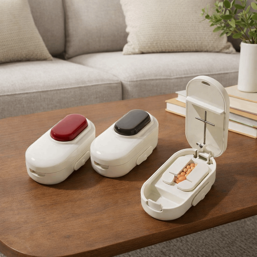2-in-1 Dopamine Pill Cutter An - đánh giá và giá Food Storage And Safety