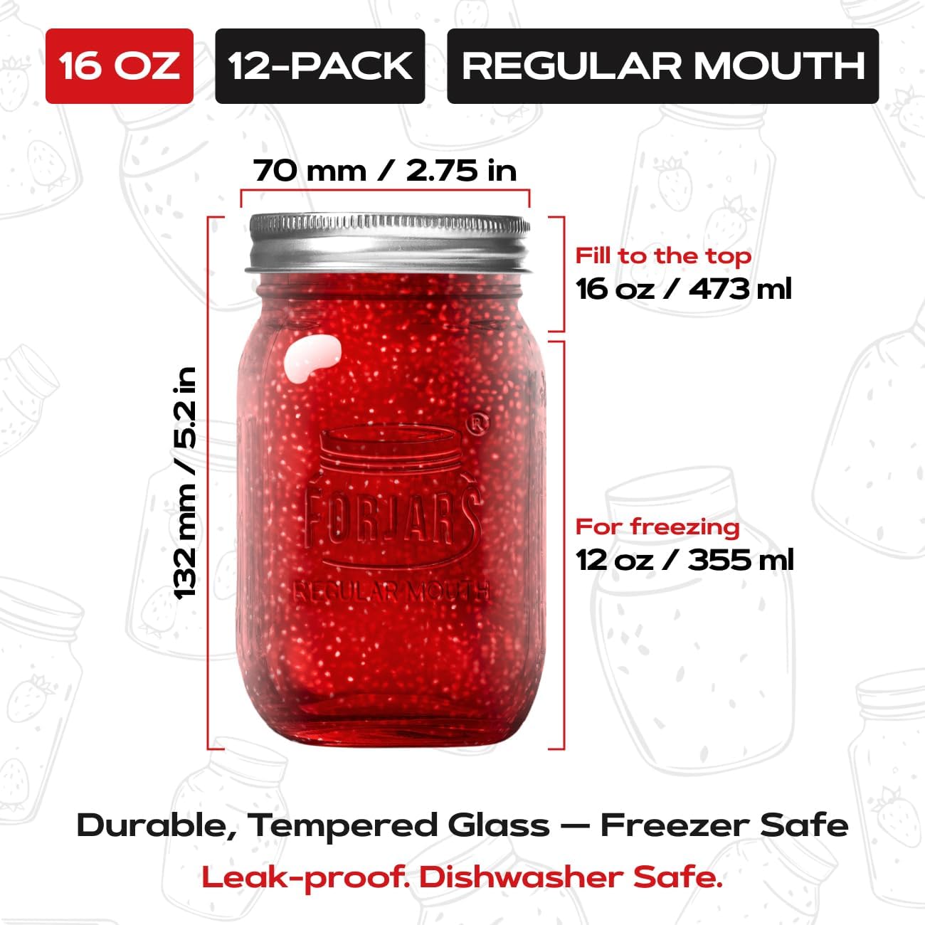 ® Premium    Jars with Lids –  - đánh giá và giá Food Storage Plastic