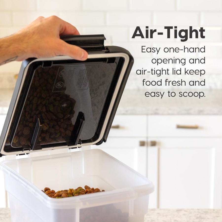 IRIS 10 Lbs. Airtight Pet Food - đánh giá và giá Food Storage Pet
