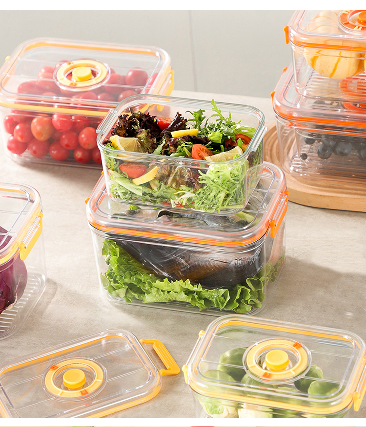 Vacuum Fresh-keeping Box Refri - đánh giá và giá Food Storage Organization