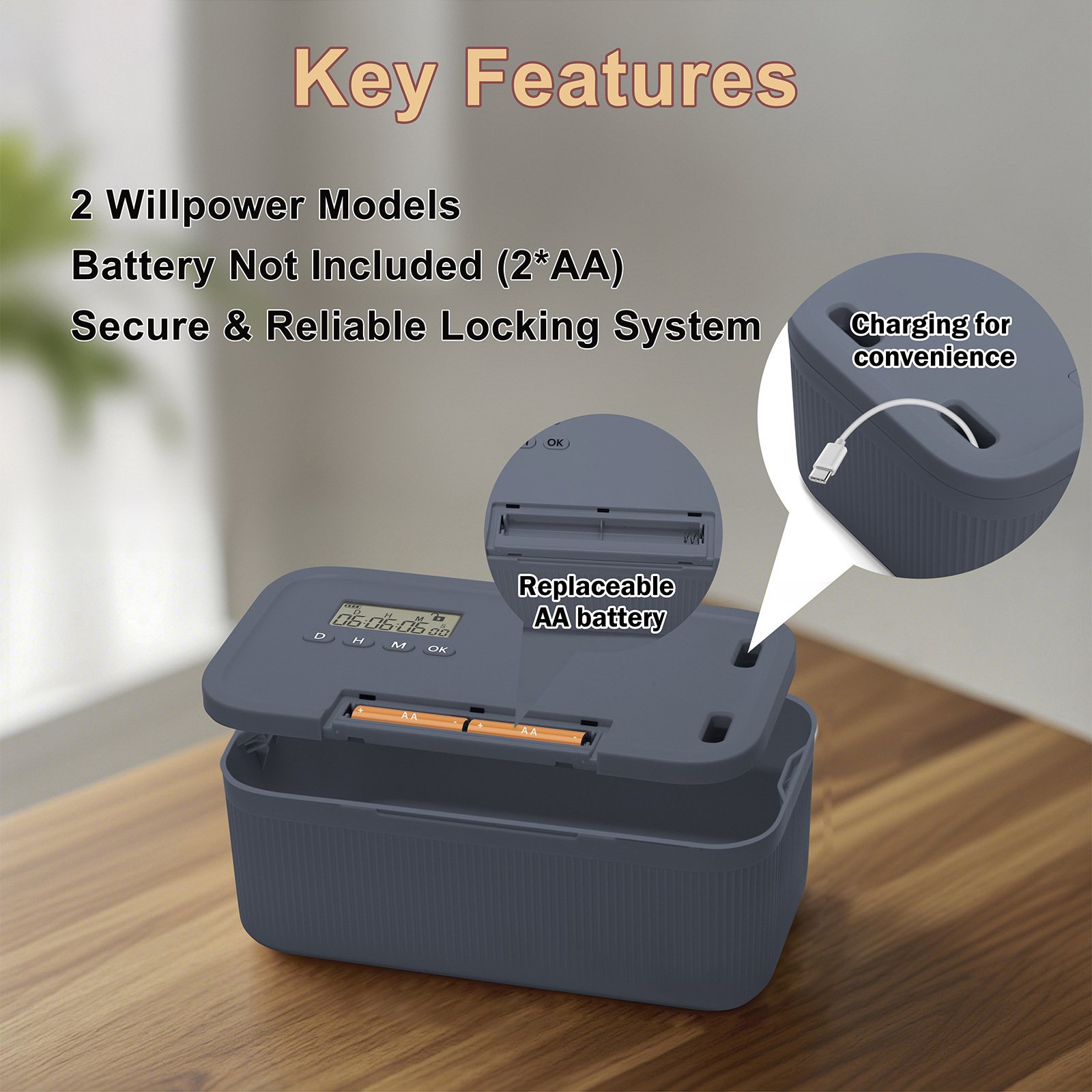 Lock Box with Timer Phone Lock - đánh giá và giá Food Storage Locker