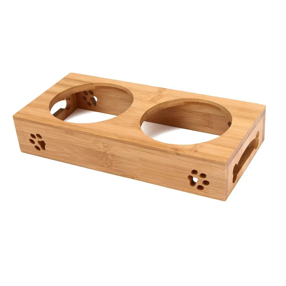 Pet Cat Bowl Bear Bamboo Plate - đánh giá và giá Food Storage And Safety