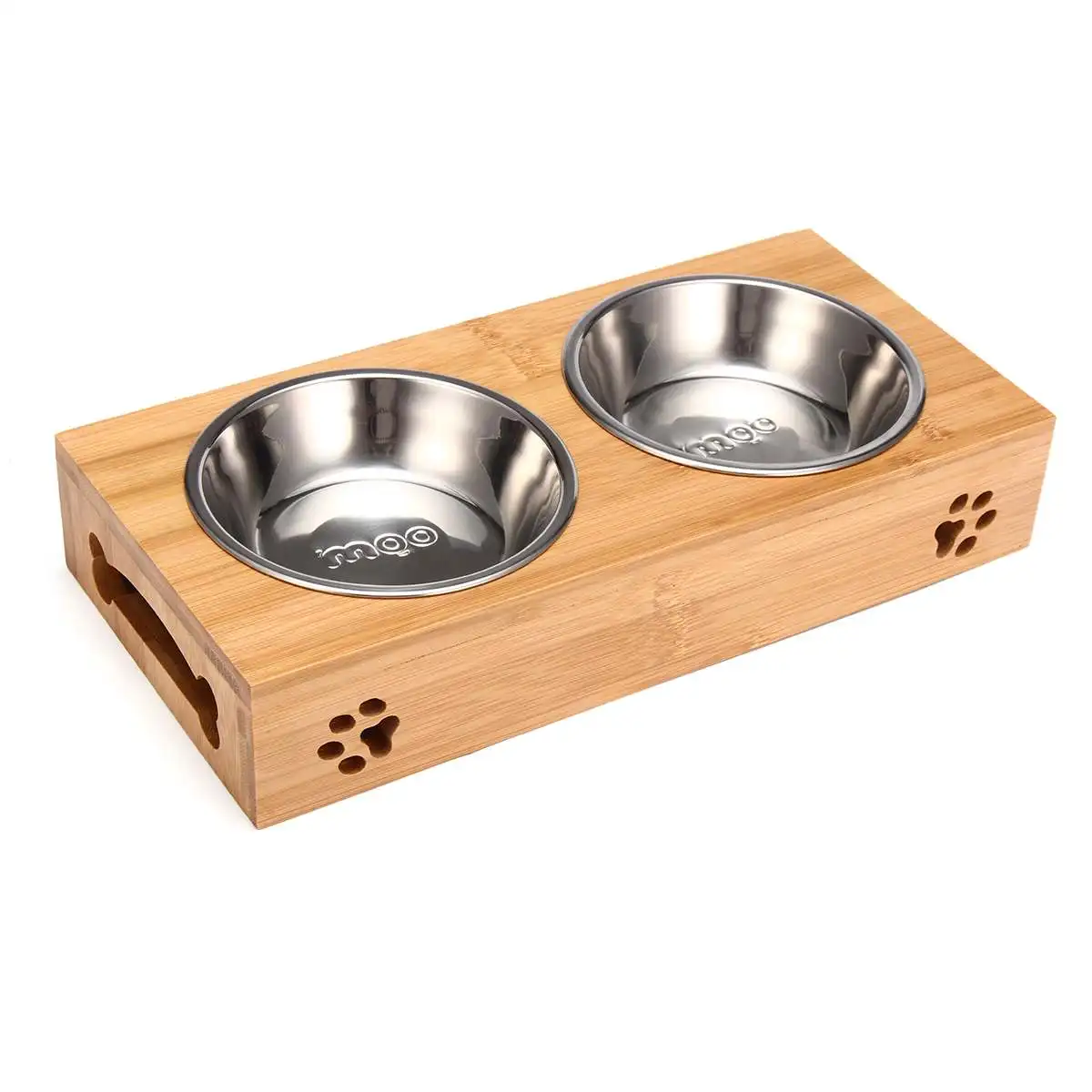 Pet Cat Bowl Bear Bamboo Plate - đánh giá và giá Food Storage And Safety