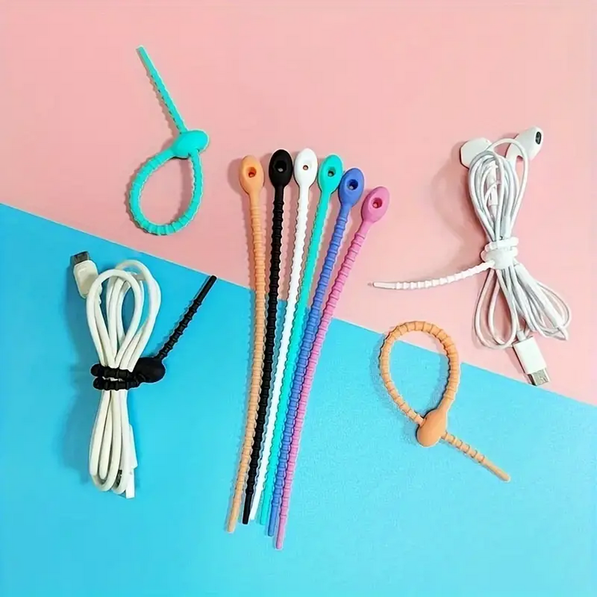 Silicone Reusable Cable Wire O - đánh giá và giá Food Storage Organization