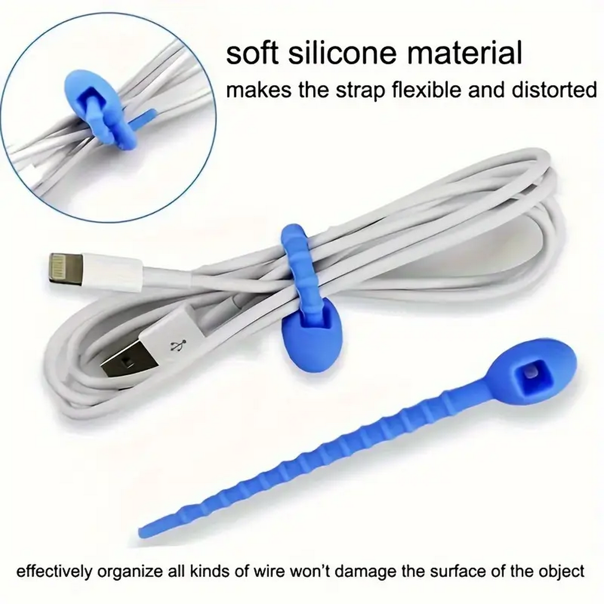 Silicone Reusable Cable Wire O - đánh giá và giá Food Storage Organization