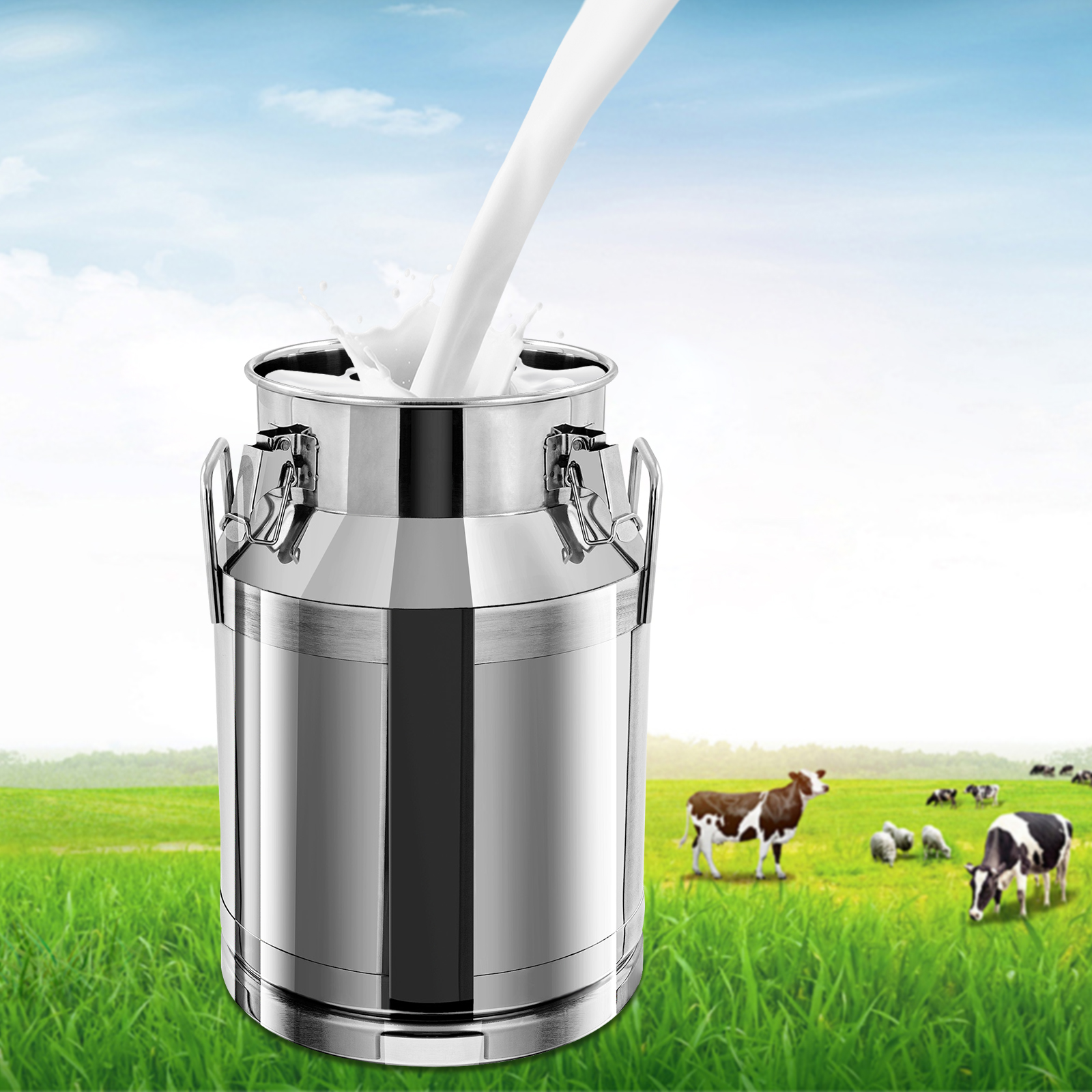 3L Milk Can Stainless Steel Fo - đánh giá và giá Food Storage Stainless Steel