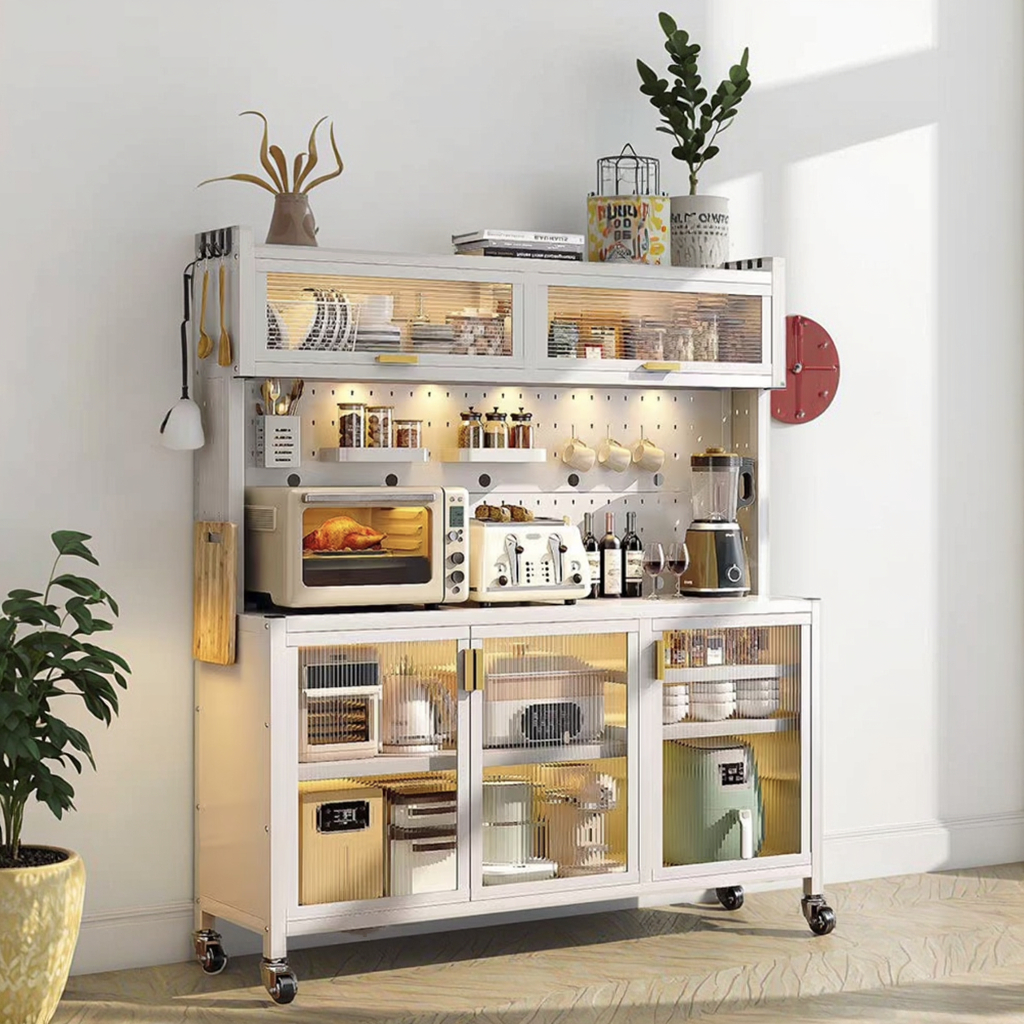 Black Steel Foldable Kitchen R - đánh giá và giá Food Storage Locker