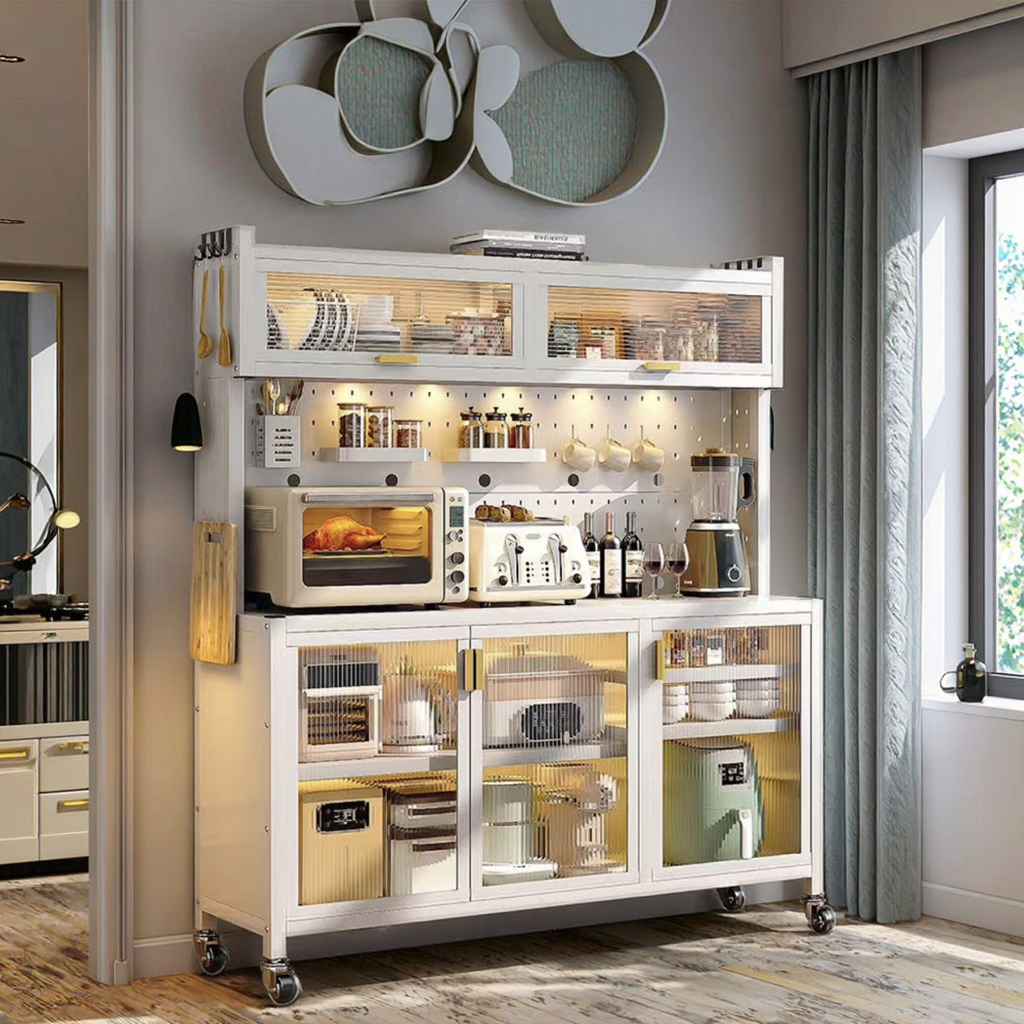 Black Steel Foldable Kitchen R - đánh giá và giá Food Storage Locker
