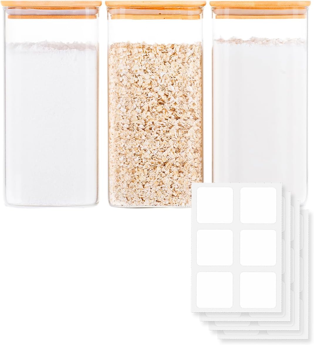 Glass Food Storage Jars with A - đánh giá và giá Food Storage Containers With Lids