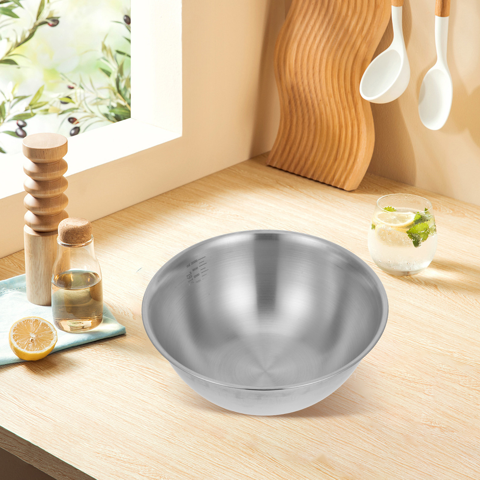 Stainless Steel Thickened Mixi - đánh giá và giá Food Storage Stainless Steel