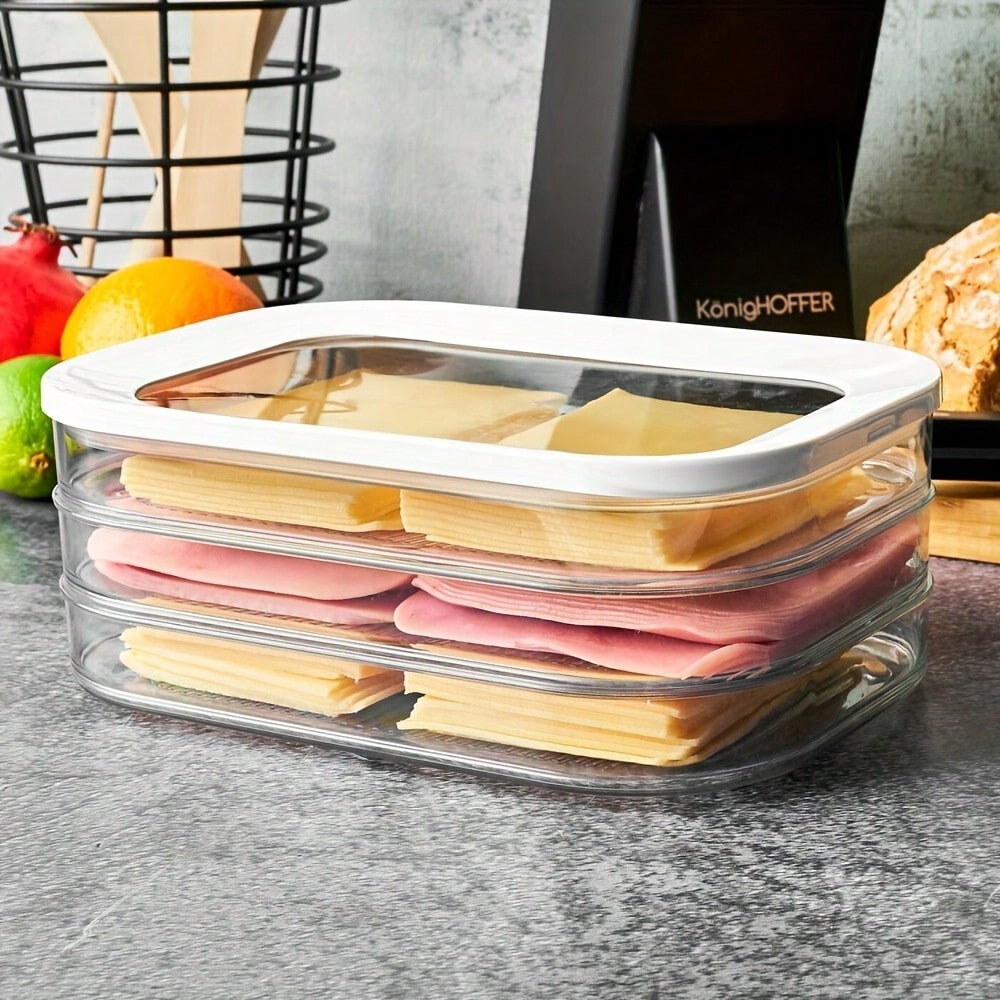 Stackable Meat Freezer Set Wit - đánh giá và giá Food Storage And Safety