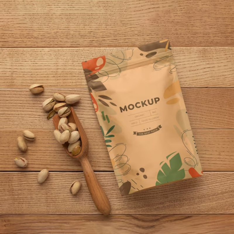 50PCS Kraft Paper Ziplock Pack - đánh giá và giá Zebra Food Storage
