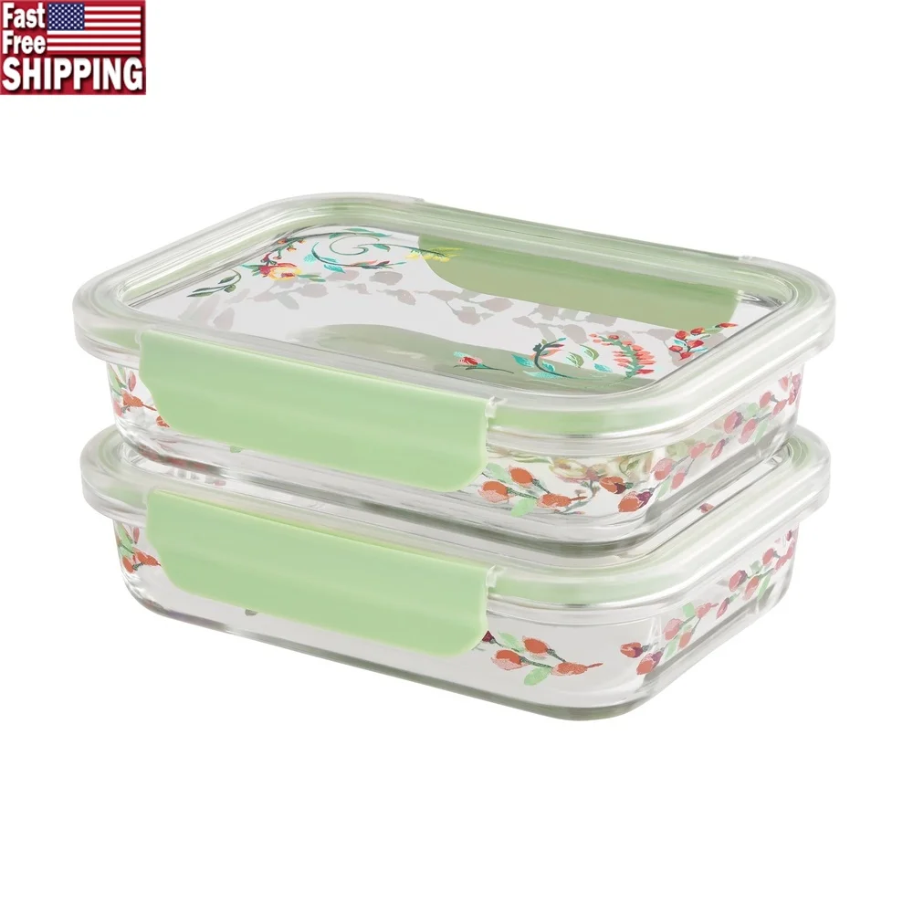 Airtight Glass Food Storage Co - đánh giá và giá Food Storage Glass Container Set