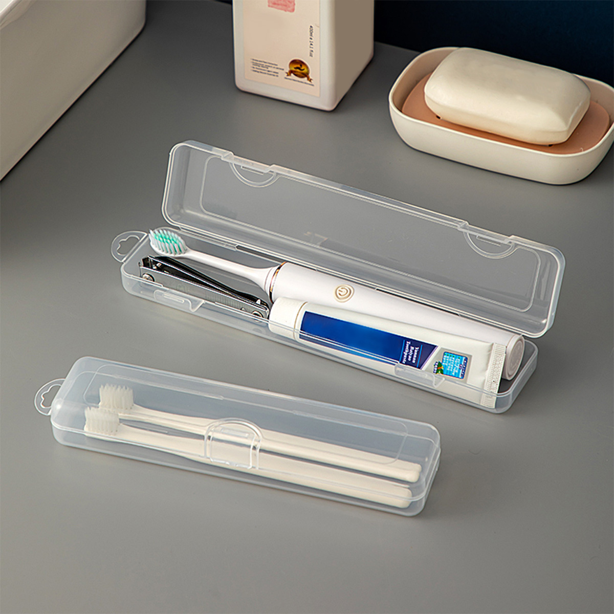 WORTHBUY Toothbrush Box Transp - đánh giá và giá Food Storage Organization