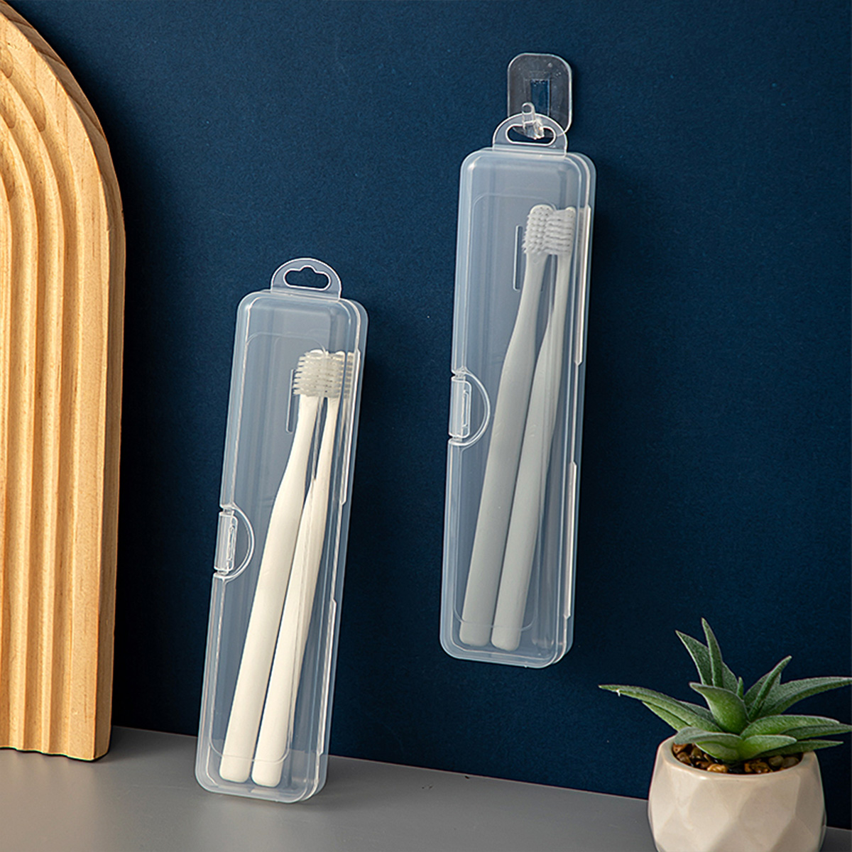 WORTHBUY Toothbrush Box Transp - đánh giá và giá Food Storage Organization