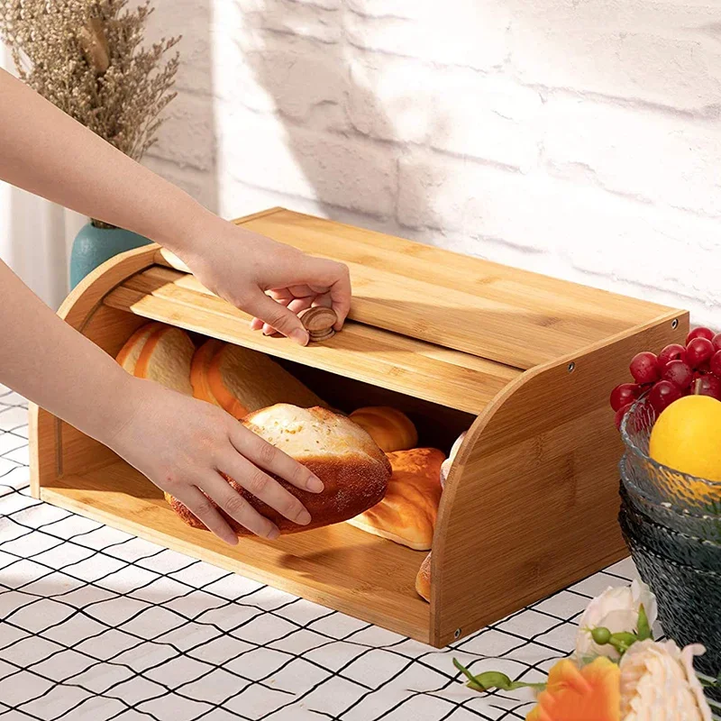 Double Door Dustproof Bamboo B - đánh giá và giá Food Storage Locker