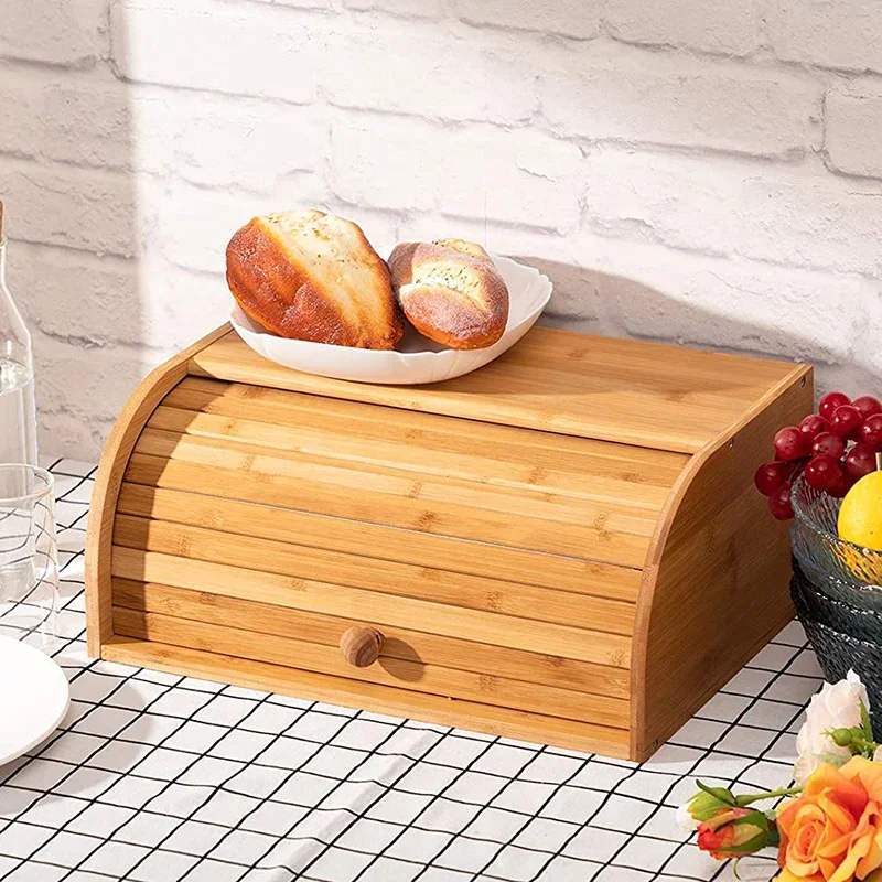 Double Door Dustproof Bamboo B - đánh giá và giá Food Storage Locker