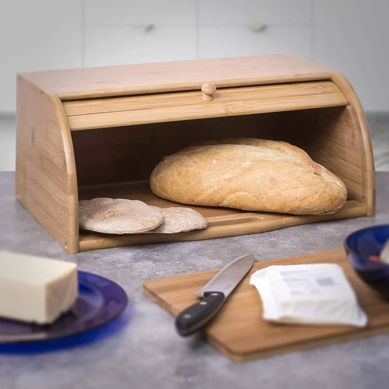 Double Door Dustproof Bamboo B - đánh giá và giá Food Storage Locker