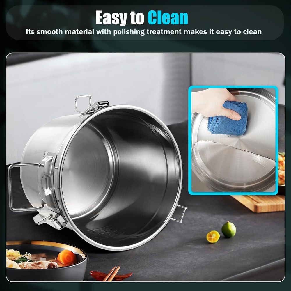 Stainless Steel Food Storage J - đánh giá và giá Food Storage Stainless Steel