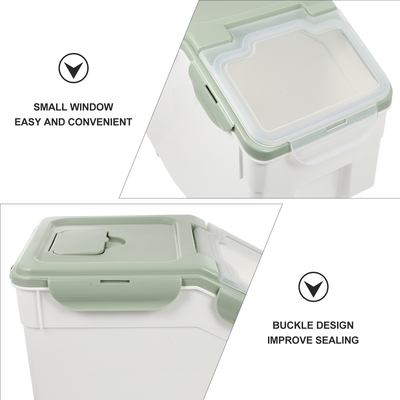 1Pcs Pet Food Storage Bin High - đánh giá và giá Food Storage Pet