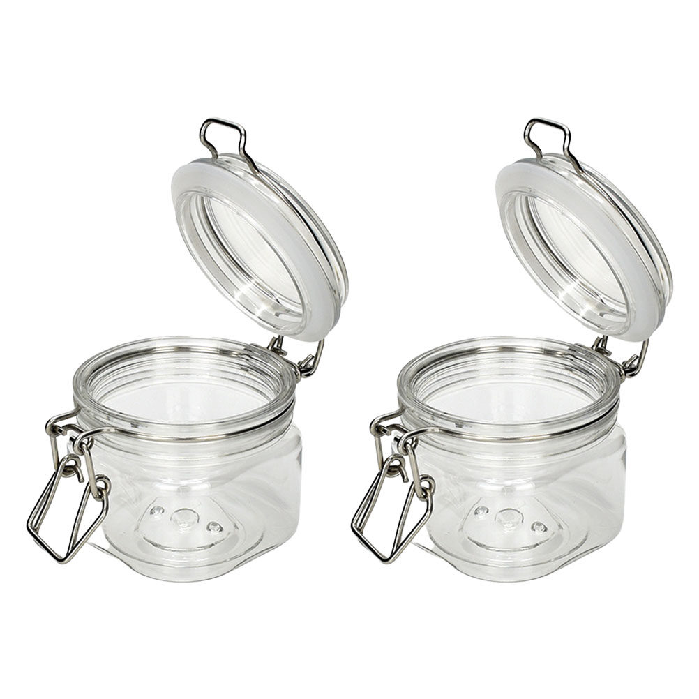 2Pcs Sealed Storage Jars Trans - đánh giá và giá Food Storage Plastic