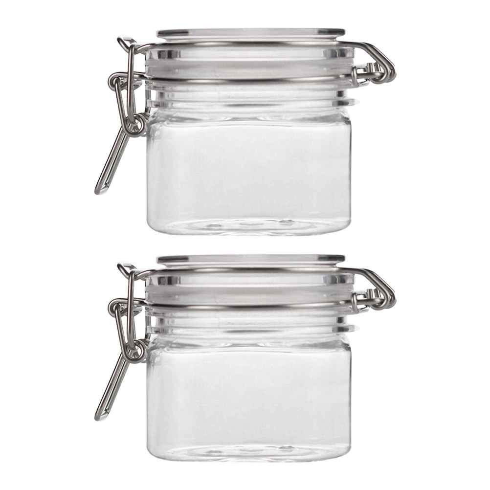 2Pcs Sealed Storage Jars Trans - đánh giá và giá Food Storage Plastic