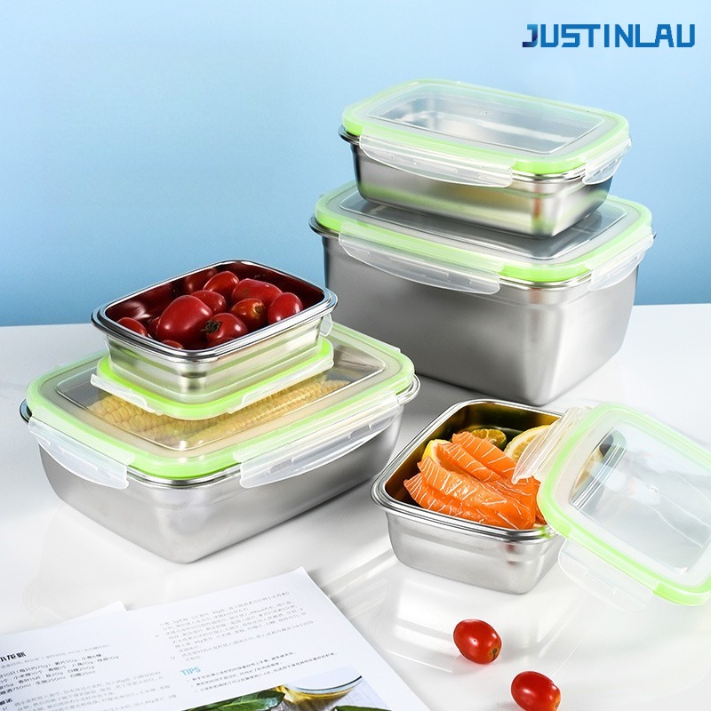 JUSTINLAU 304 Stainless Steel  - đánh giá và giá Stainless Lunch Box