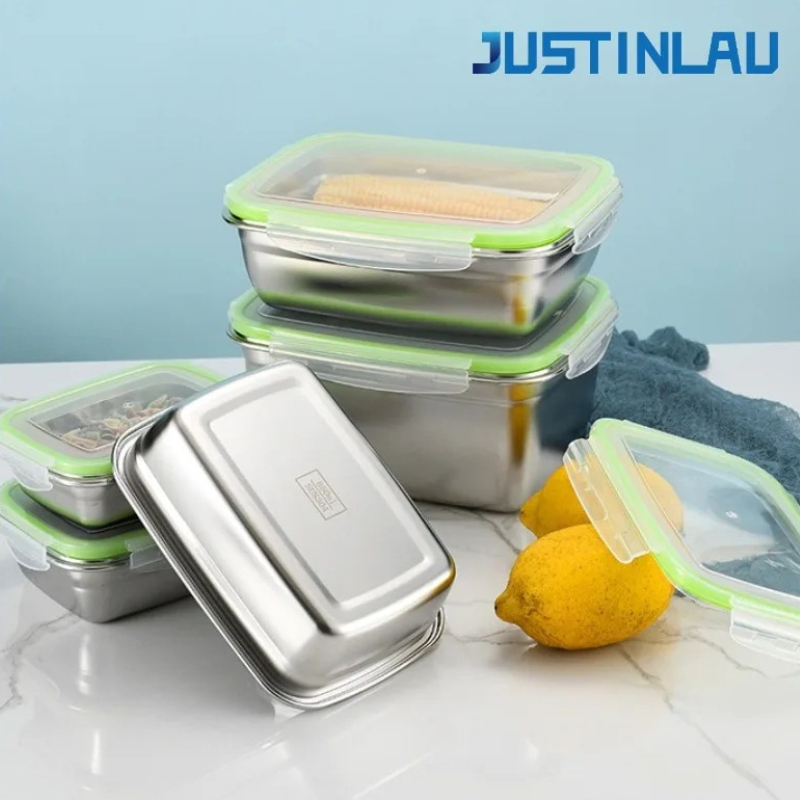 JUSTINLAU 304 Stainless Steel  - đánh giá và giá Stainless Lunch Box