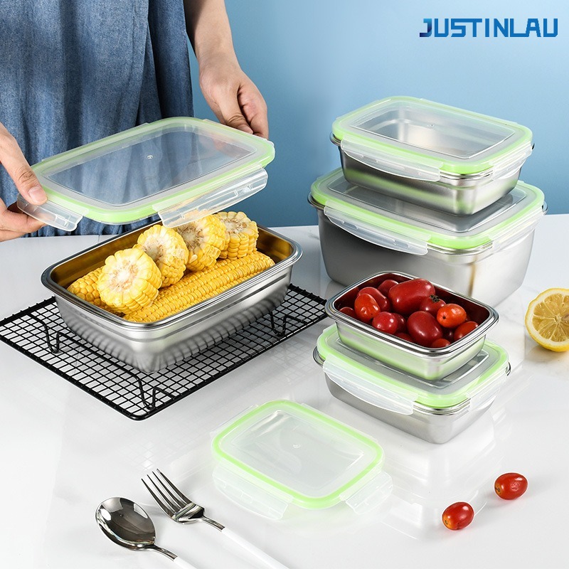 JUSTINLAU 304 Stainless Steel  - đánh giá và giá Stainless Lunch Box