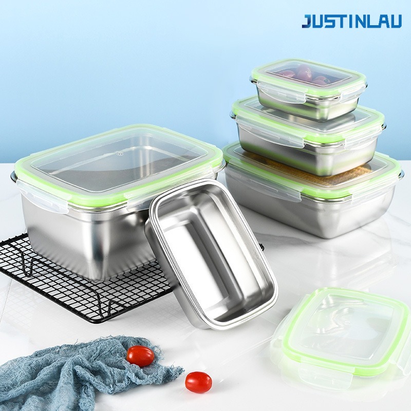 JUSTINLAU 304 Stainless Steel  - đánh giá và giá Stainless Lunch Box