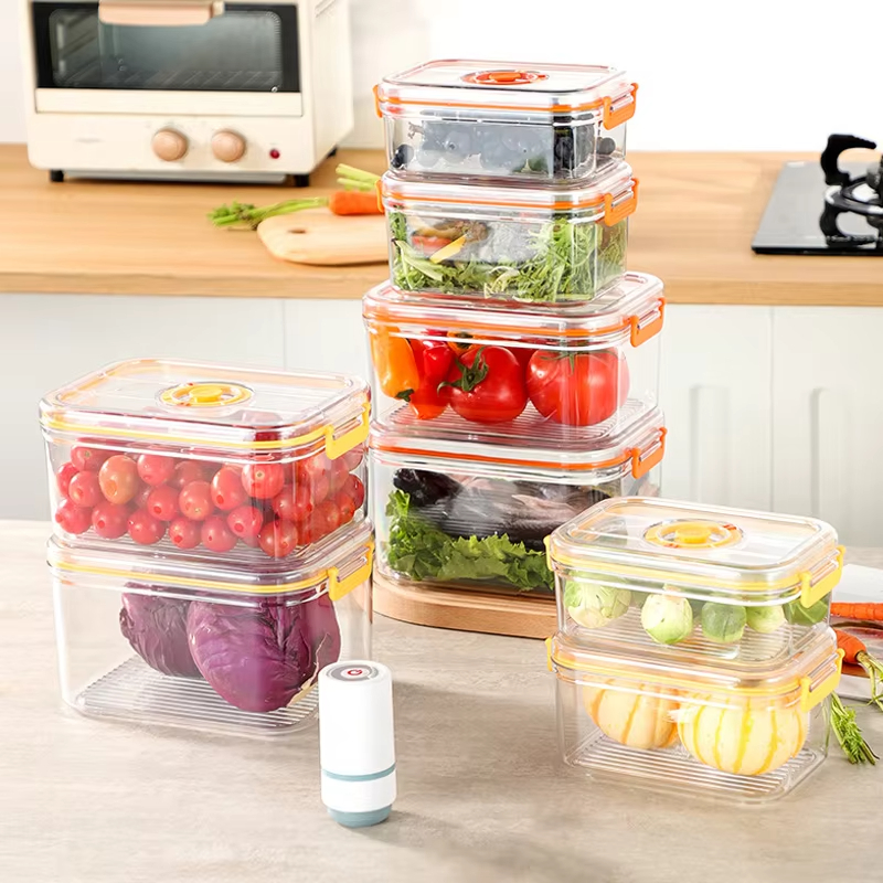 Vacuum Fresh-keeping Box Refri - đánh giá và giá Food Storage Organization