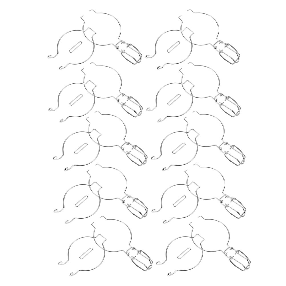 12Pcs Glass Jar Wire Clamps St - đánh giá và giá Food Storage Stainless Steel