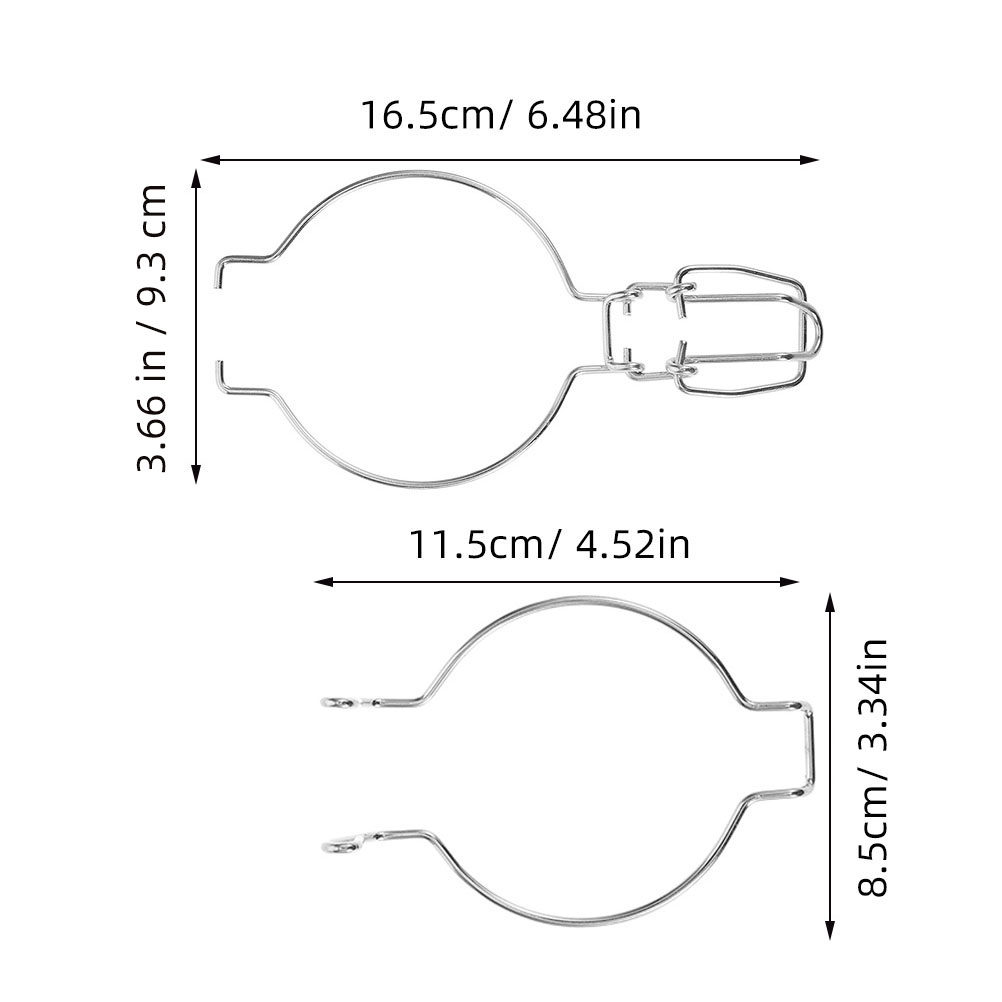 12Pcs Glass Jar Wire Clamps St - đánh giá và giá Food Storage Stainless Steel