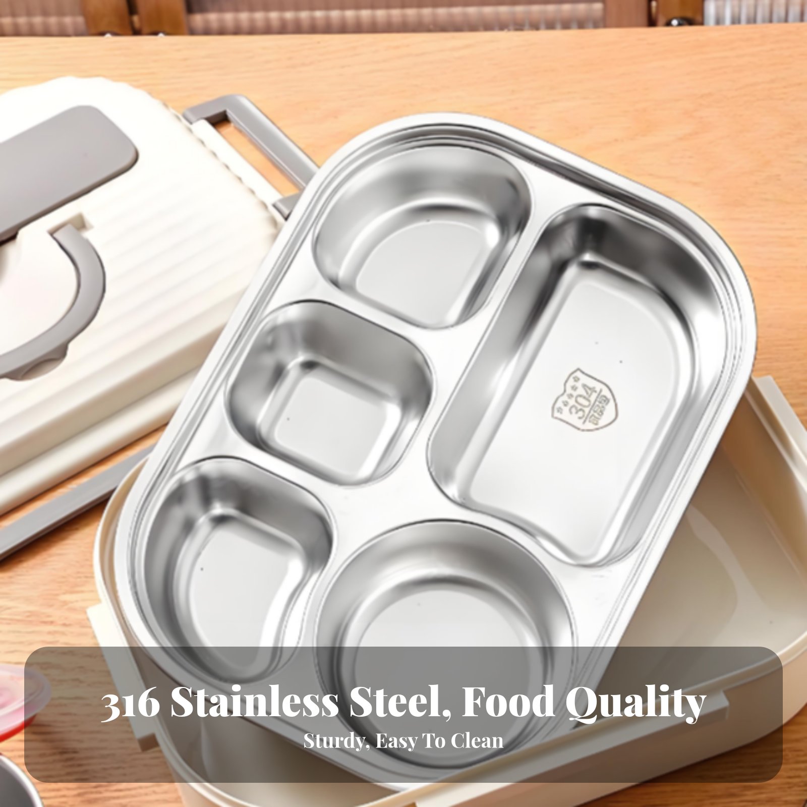 316 Stainless Steel Lunch Box, - đánh giá và giá Stainless Lunch Box